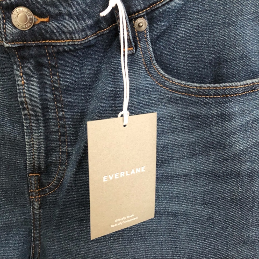 NWT Everlane Authentic Stretch Mid-Rise Jeans 33R - Picture 8 of 17